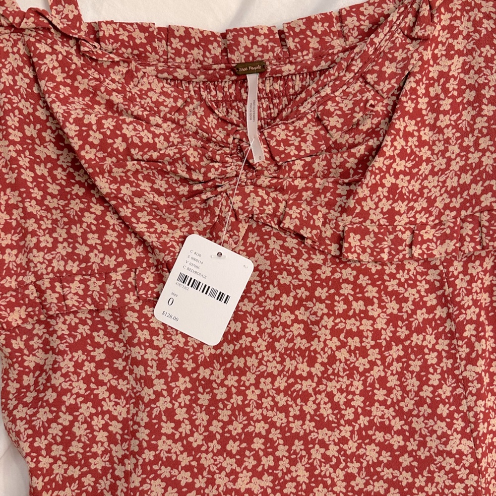 NWT 🌟 Free people floral mini dress - Picture 4 of 10